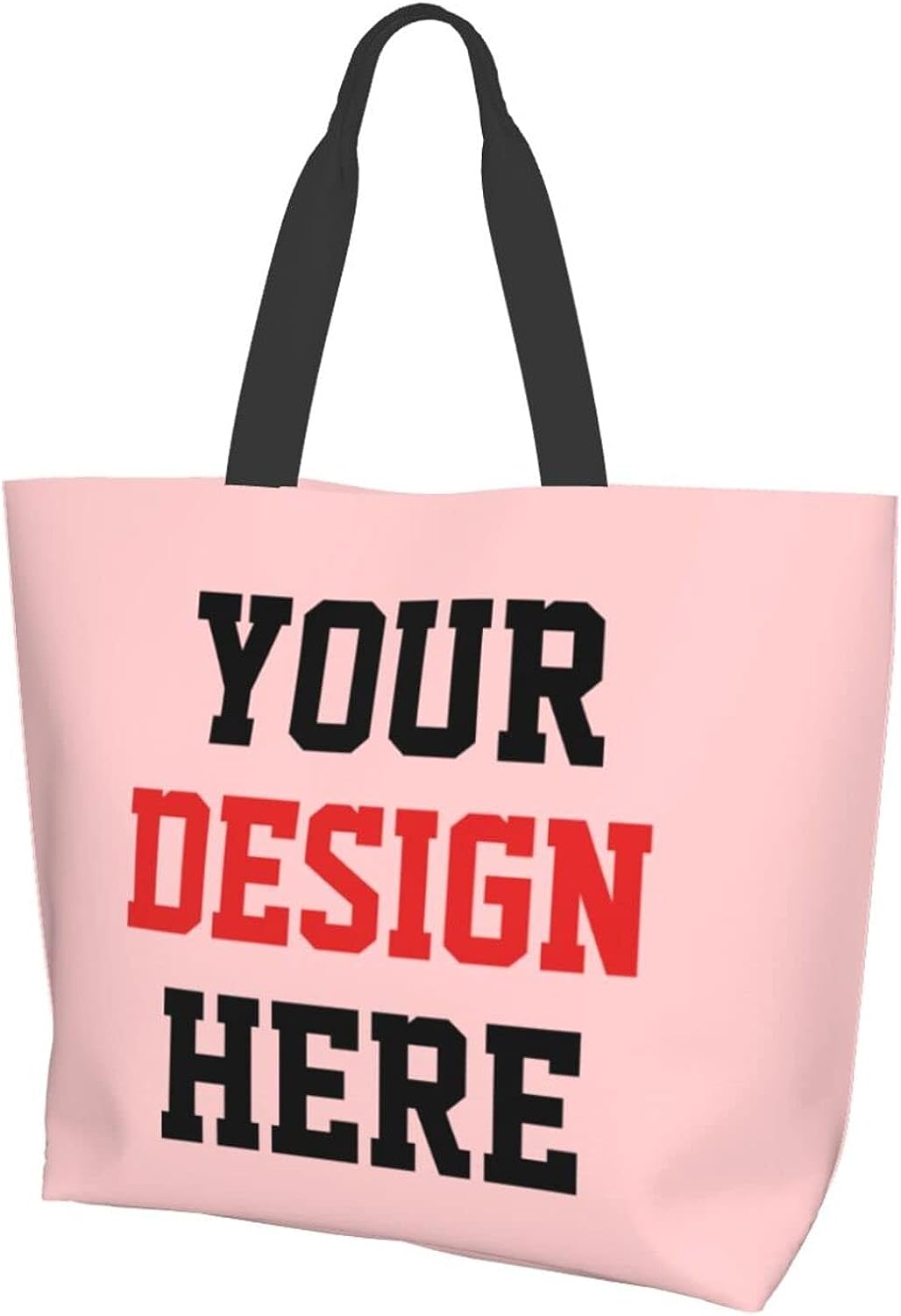 Custom Tote Bags Custom Bags With You Team Logo Text Picture Travel Business Shopping Women Teacher Personalized Shoulder Bag