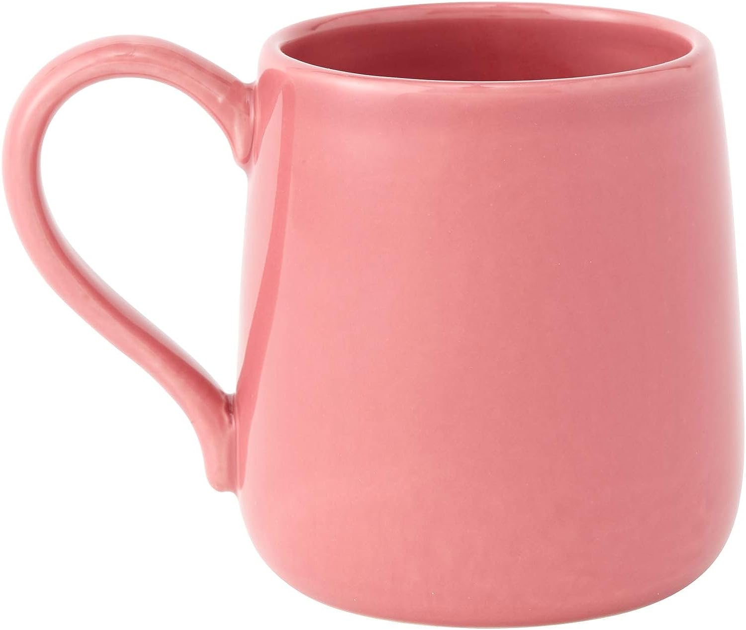 Our Name is Mud “You are Loved” Stoneware Engraved Coffee Mug, 1 Count (Pack of 1), Pink