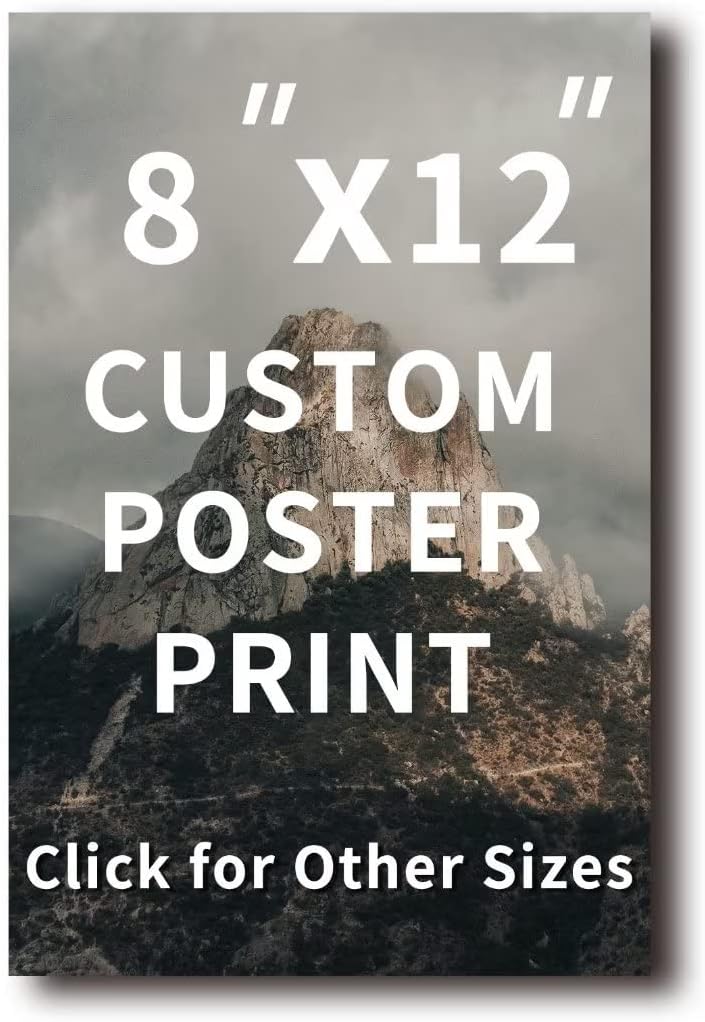 Custom Poster Prints With Your Photos Interesting Poster Prints for Wall Decor – 8×12 inches