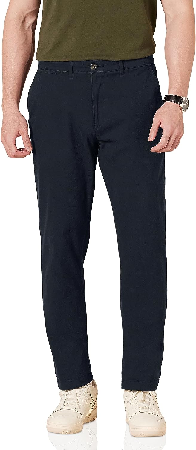 Amazon Essentials Men’s Athletic-Fit Casual Stretch Chino Pant (Available in Big & Tall)