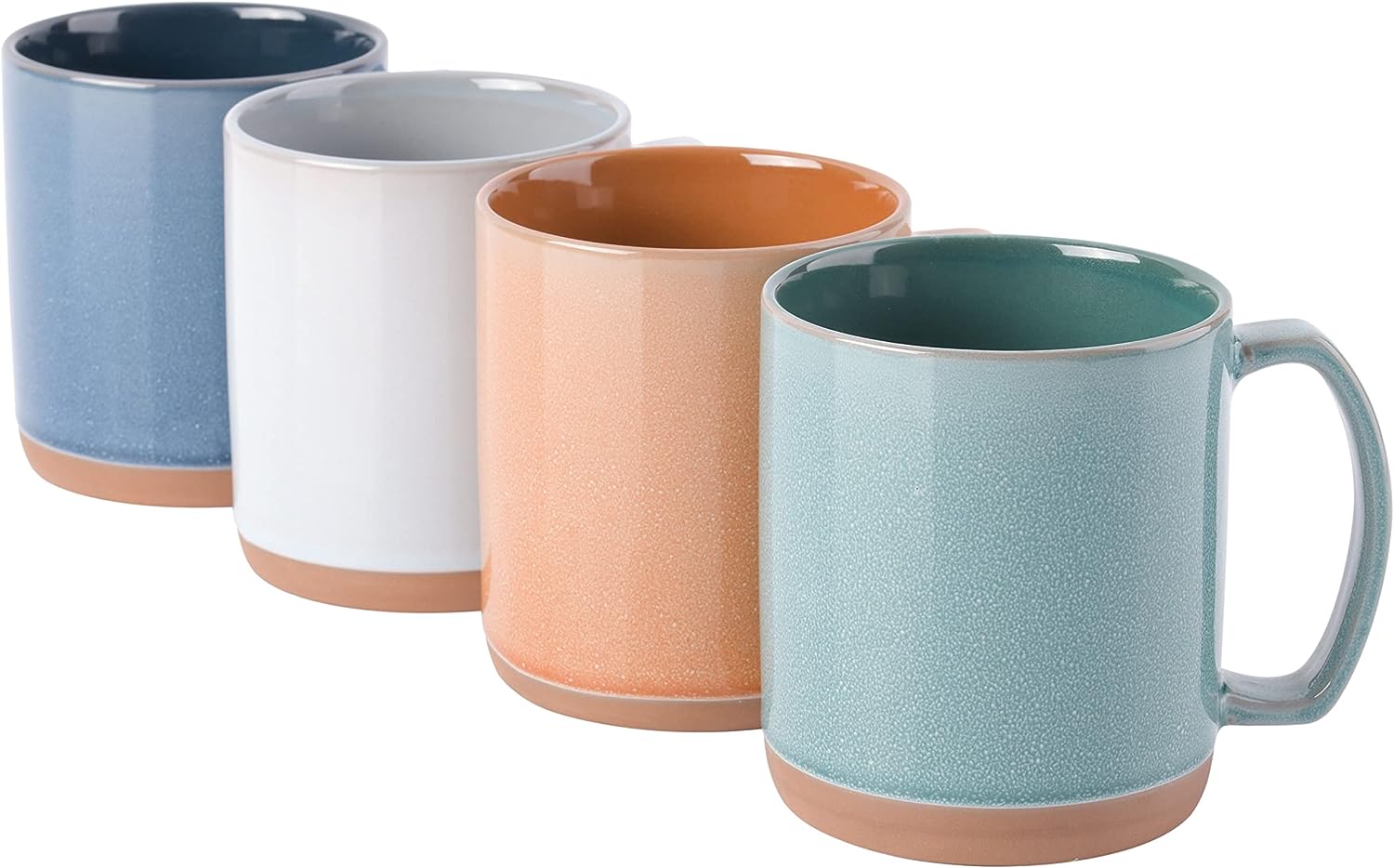 Mr. Coffee Dorsey 4-Piece Colors may vary 18.5 OZ Mug Set