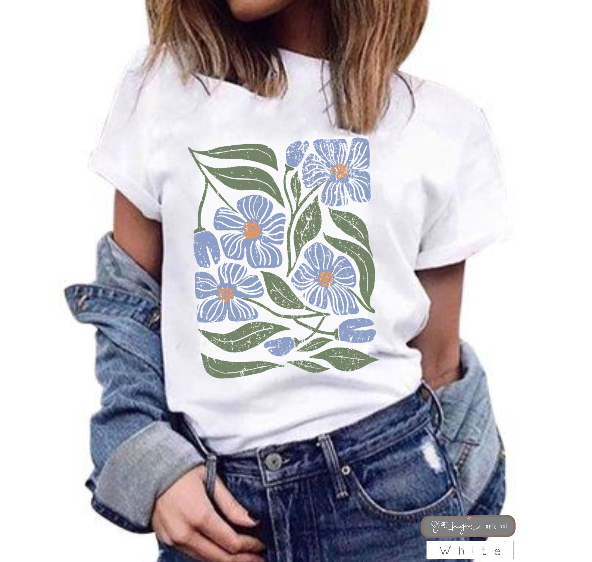 Flower T Shirt For Women