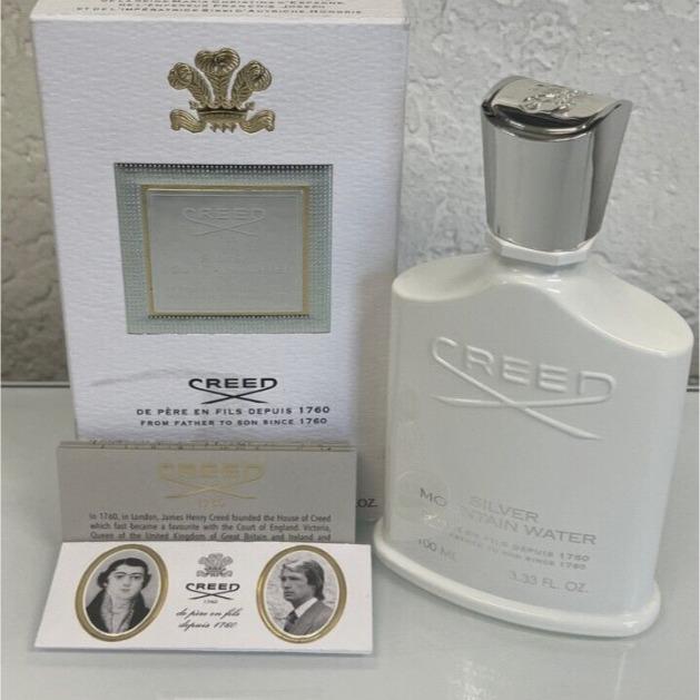 Creed Silver Mountain Water 3.3oz Unisex Eau de Parfum